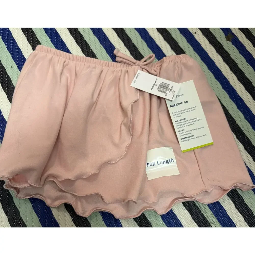 Old Navy Breathe ON Faux-Wrap Dance Skirt Pink Toddler Girls 2T